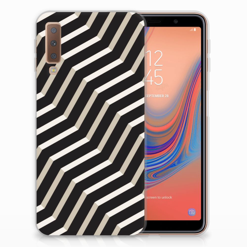 Samsung Galaxy A7 (2018) TPU Hoesje Illusion