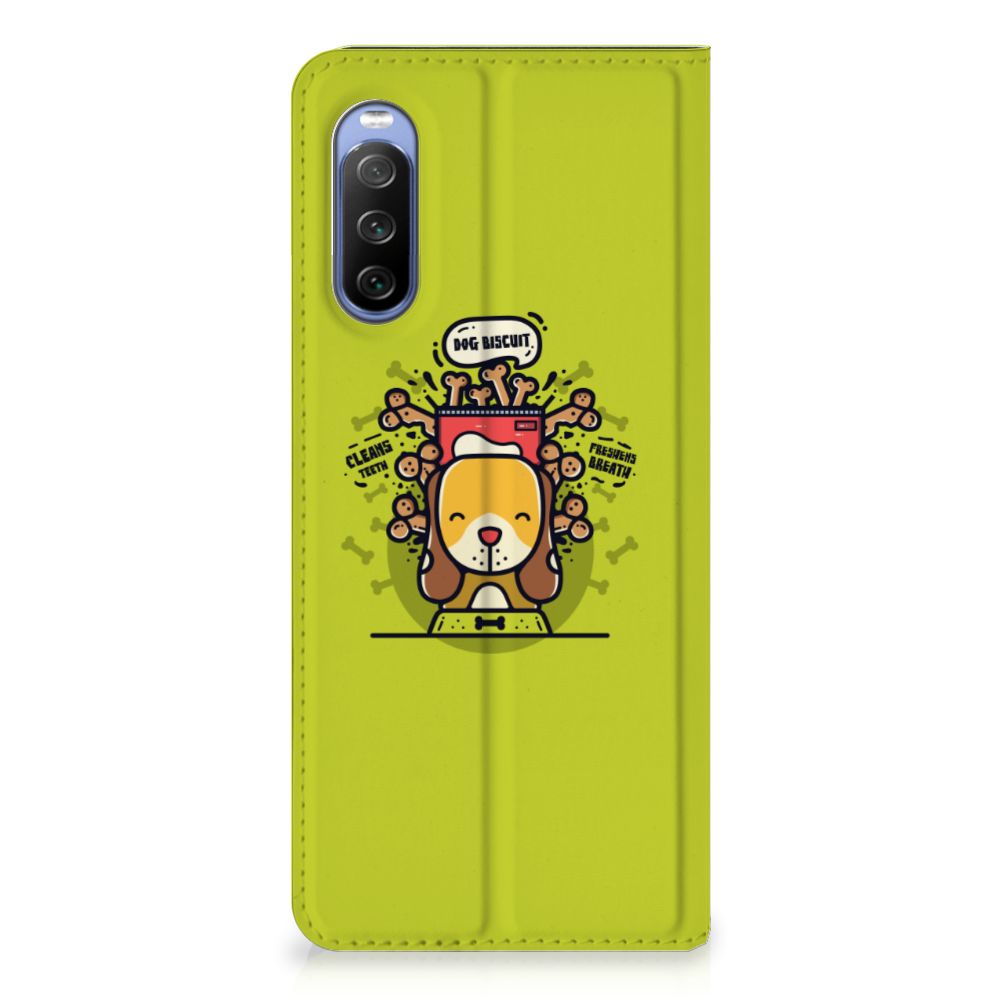 Sony Xperia 10 III Magnet Case Doggy Biscuit - B2C Telecom