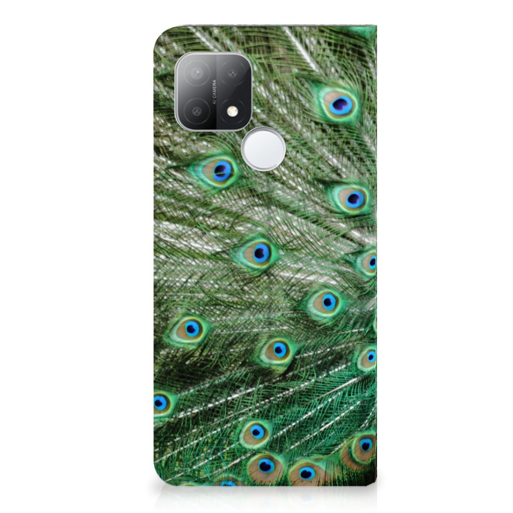 OPPO A15 Hoesje maken Pauw - B2C Telecom