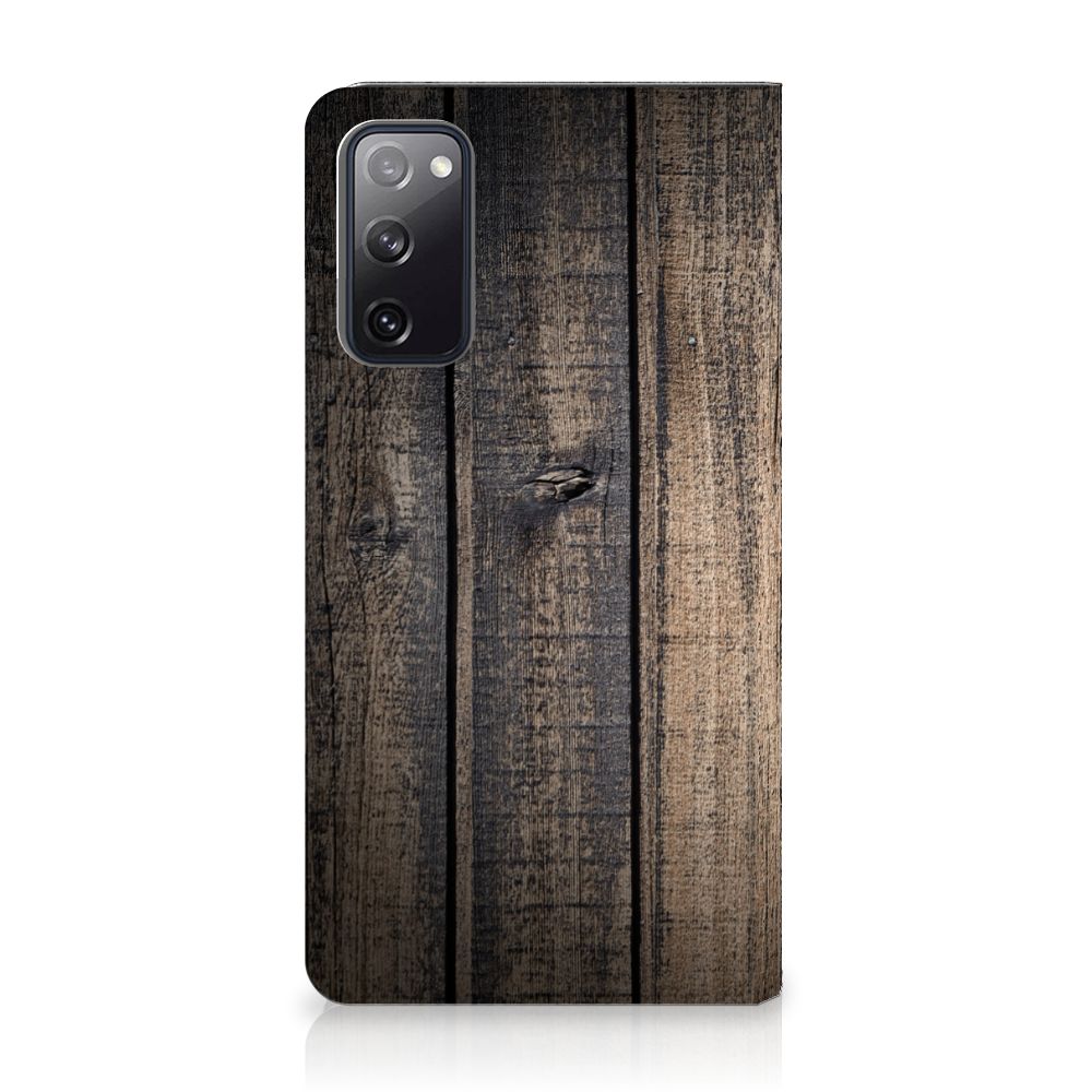 Samsung Galaxy S20 FE Book Wallet Case Steigerhout - B2C Telecom