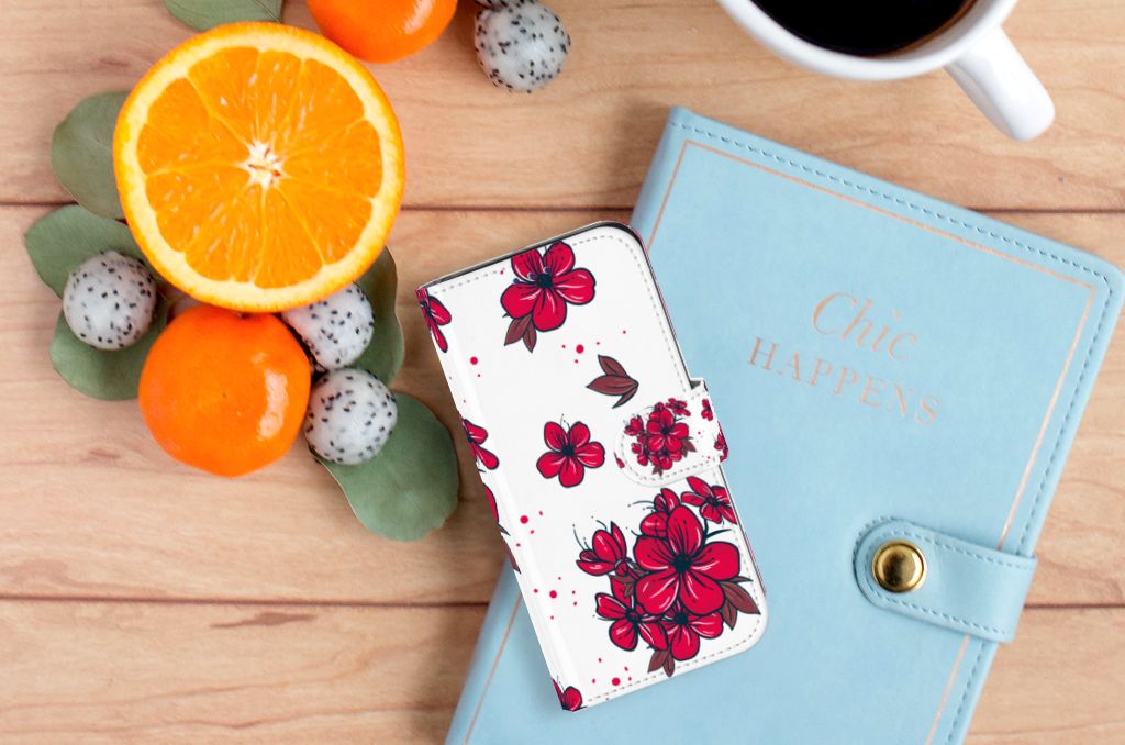 Samsung Galaxy S10e Hoesje Blossom Red
