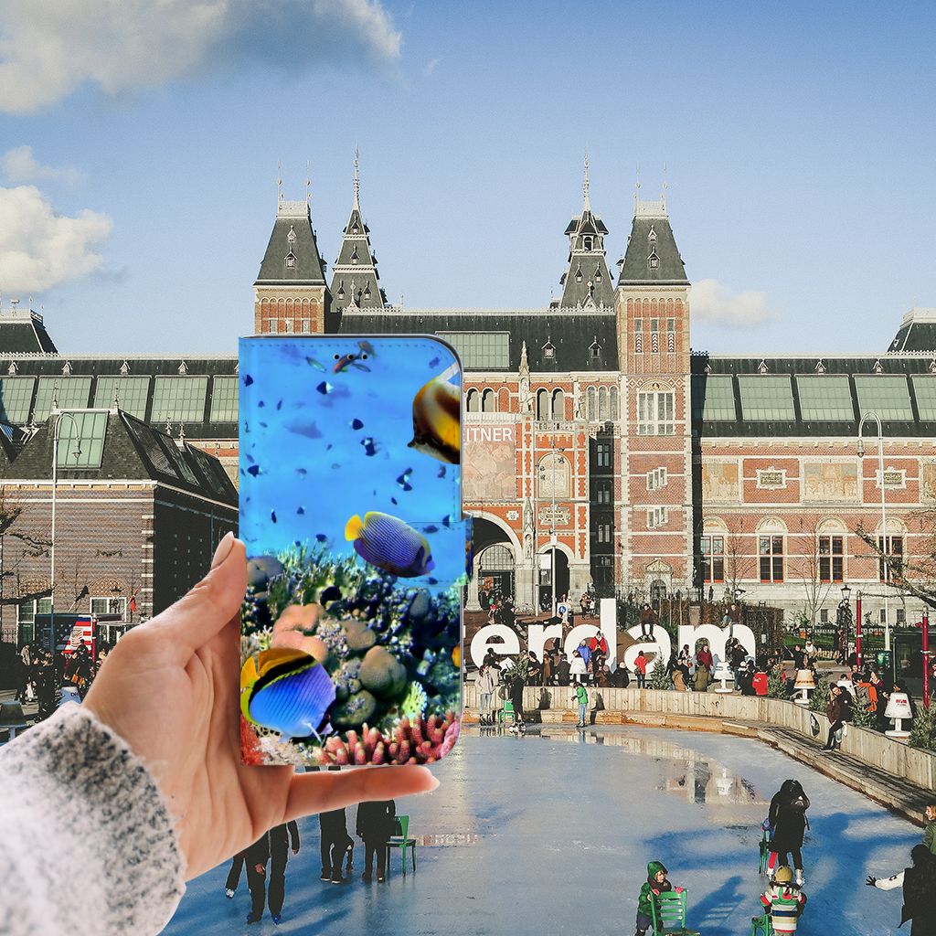 iPhone 13 Pro Max Telefoonhoesje met Pasjes Vissen