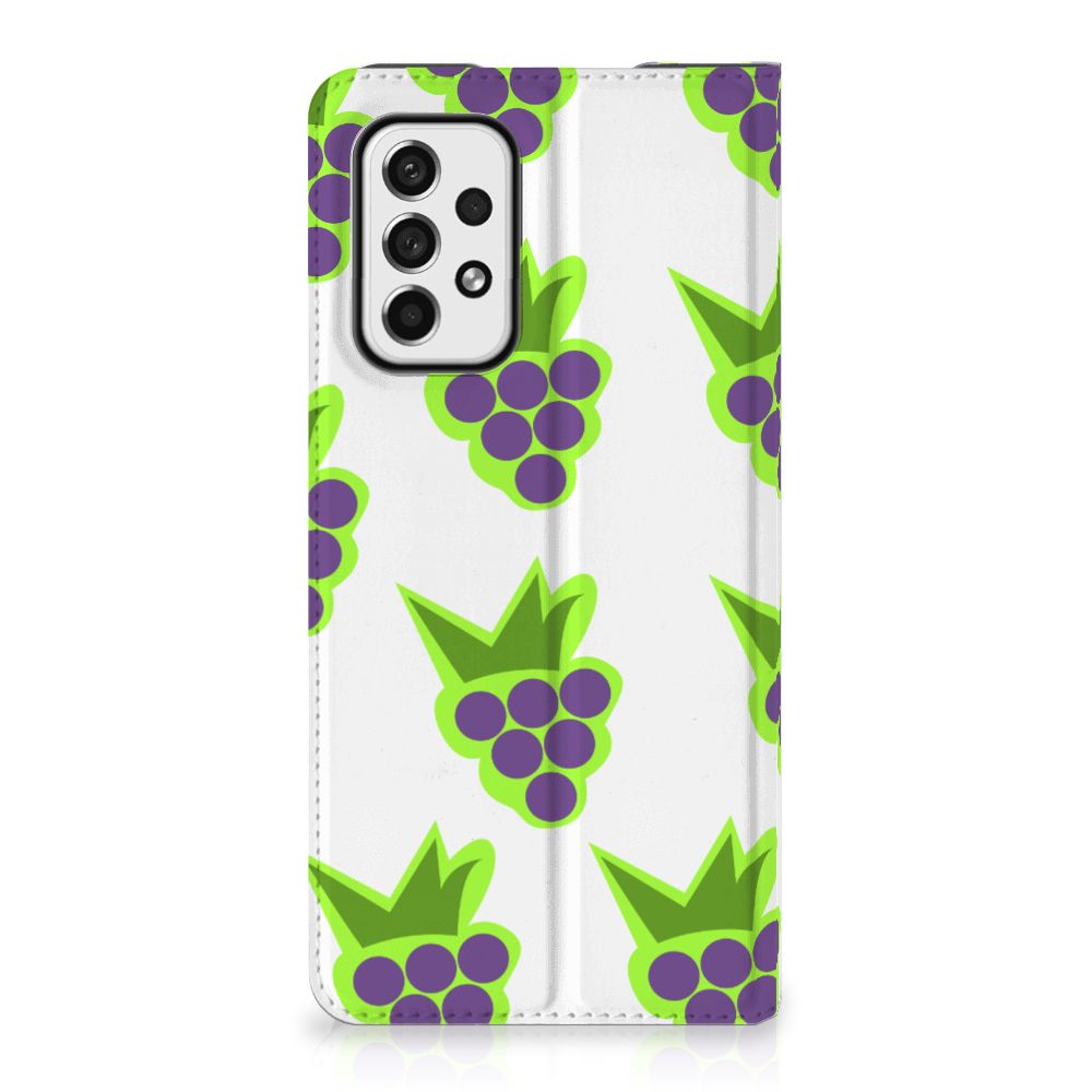 Samsung Galaxy A73 Flip Style Cover Druiven - B2C Telecom
