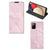 Samsung Galaxy M02s | A02s Standcase Marble Pink - Origineel Cadeau Vriendin