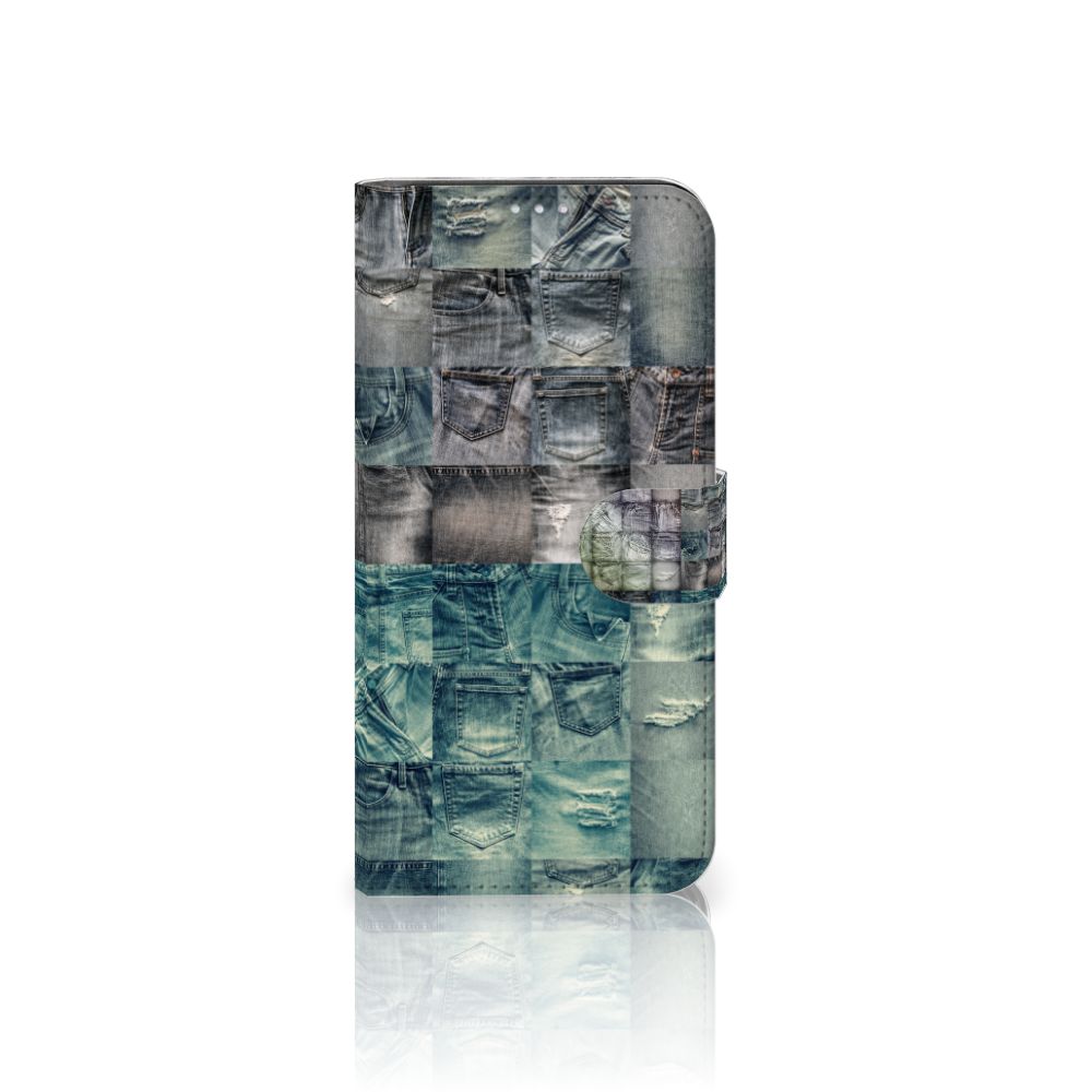 Wallet Case met Pasjes Motorola G8 Power Spijkerbroeken