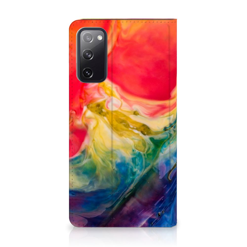 Bookcase Samsung Galaxy S20 FE Watercolor Dark - B2C Telecom