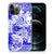 Silicone Back Case iPhone 12 Pro Max Angel Skull Blauw B2C Telecom
