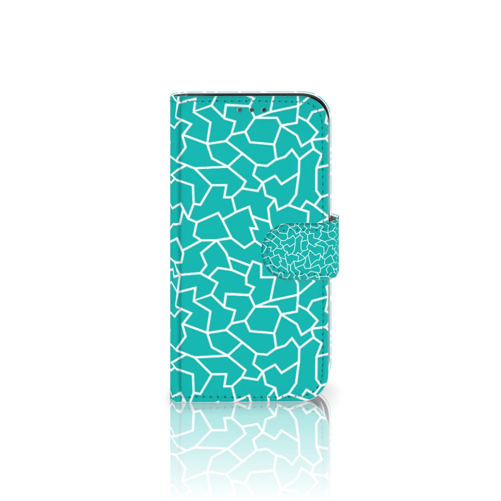 Apple iPhone 12 Mini Hoesje Cracks Blue