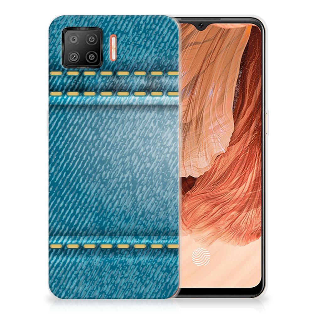 OPPO A73 4G Silicone Back Cover Jeans B2C Telecom