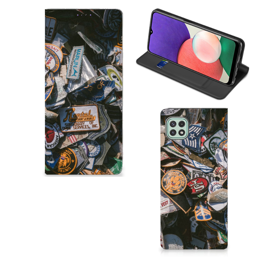 Samsung Galaxy A22 5G Stand Case Badges - B2C Telecom