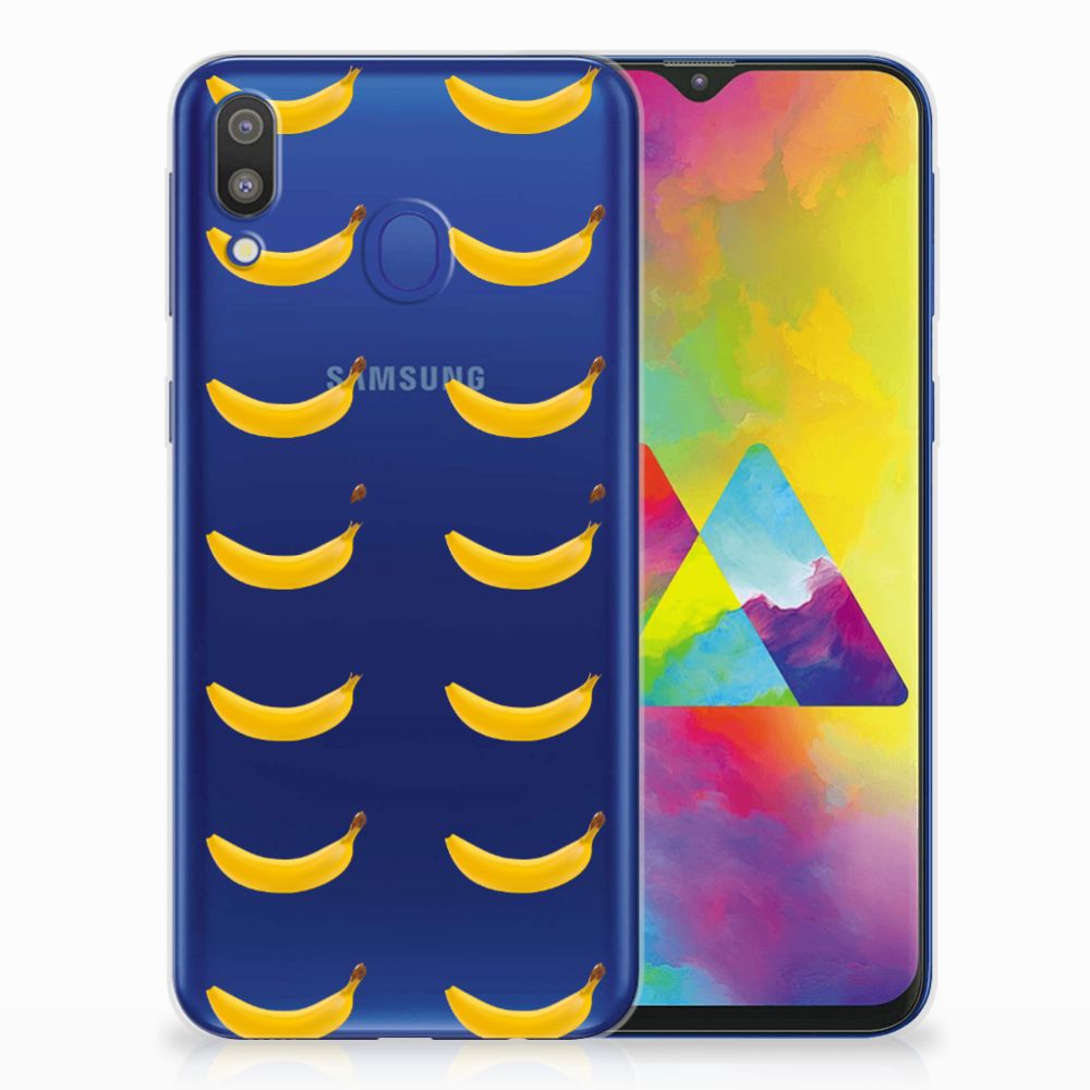 Samsung Galaxy M20 (Power) Siliconen Case Banana