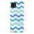 OPPO A53 5G | A73 5G Doorzichtige Silicone Hoesje Zigzag Blauw B2C Telecom