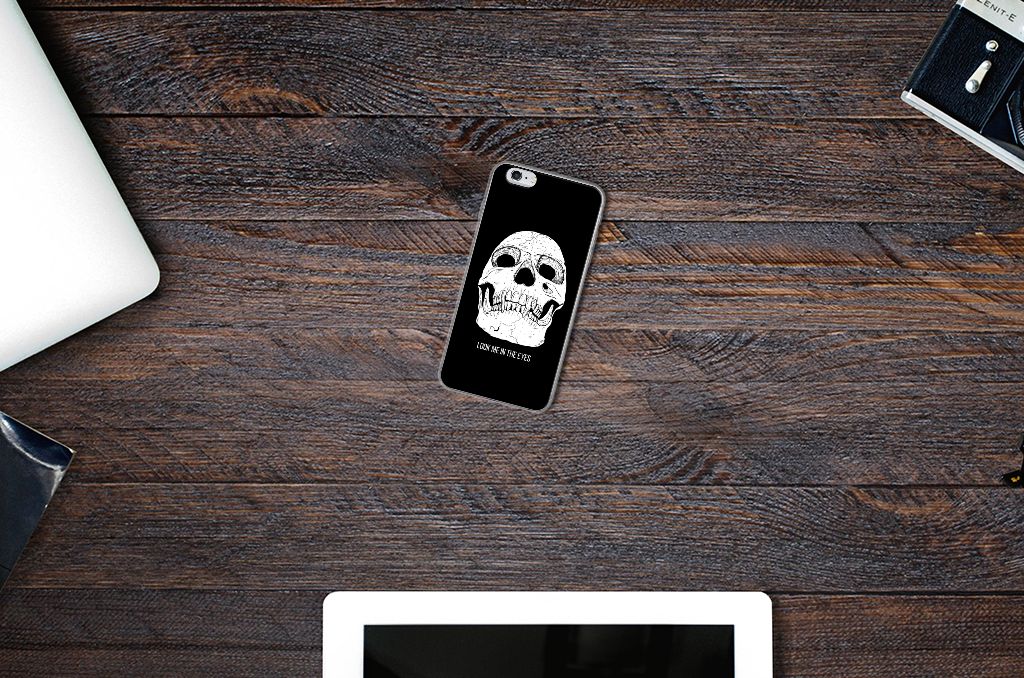 Silicone Back Case Apple iPhone 6 | 6s Skull Eyes