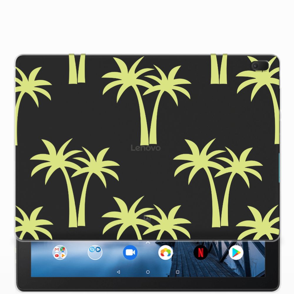 Lenovo Tab E10 Siliconen Hoesje Palmtrees