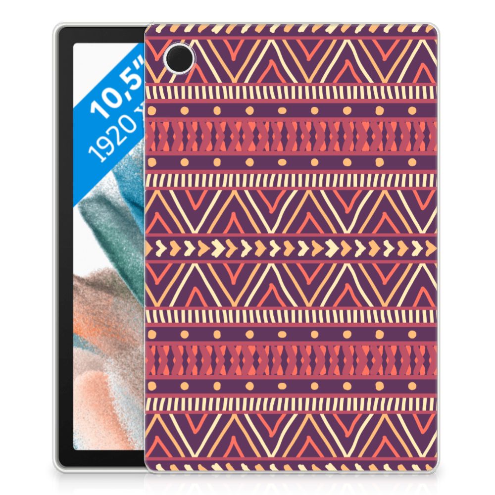 Samsung Galaxy Tab A8 2021/2022 Hippe Hoes Aztec Paars - B2C Telecom