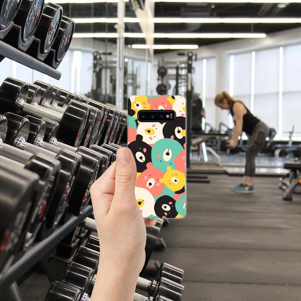 Samsung Galaxy S10 Telefoonhoesje met Naam Bears