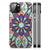 Apple iPhone 13 | iPhone 14 Bloemen Hoesje Purple Flower