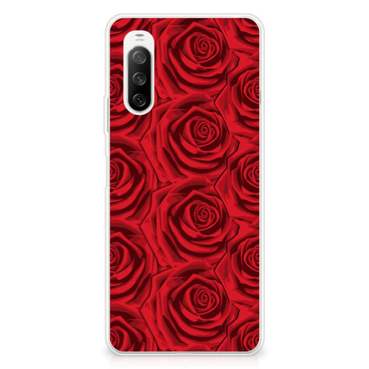 Sony Xperia 10 III TPU Case Red Roses