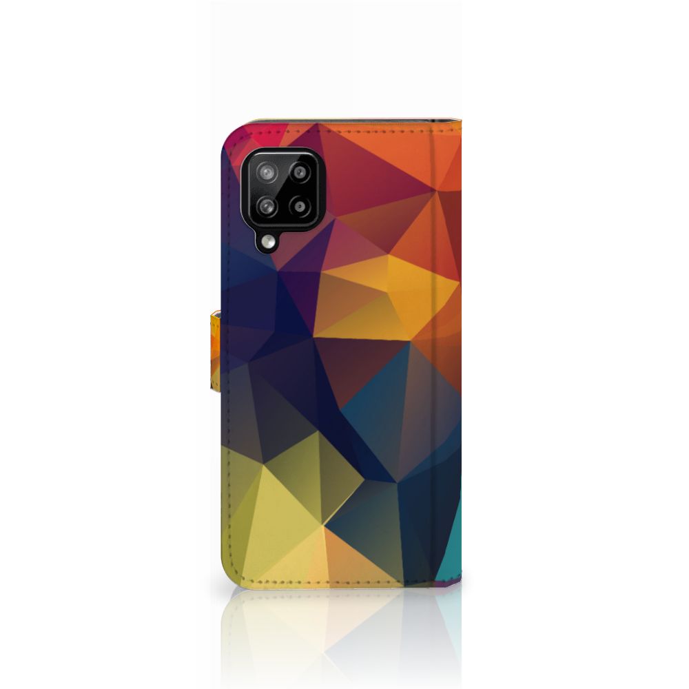 Samsung Galaxy A22 4G | M22 Book Case Polygon Color