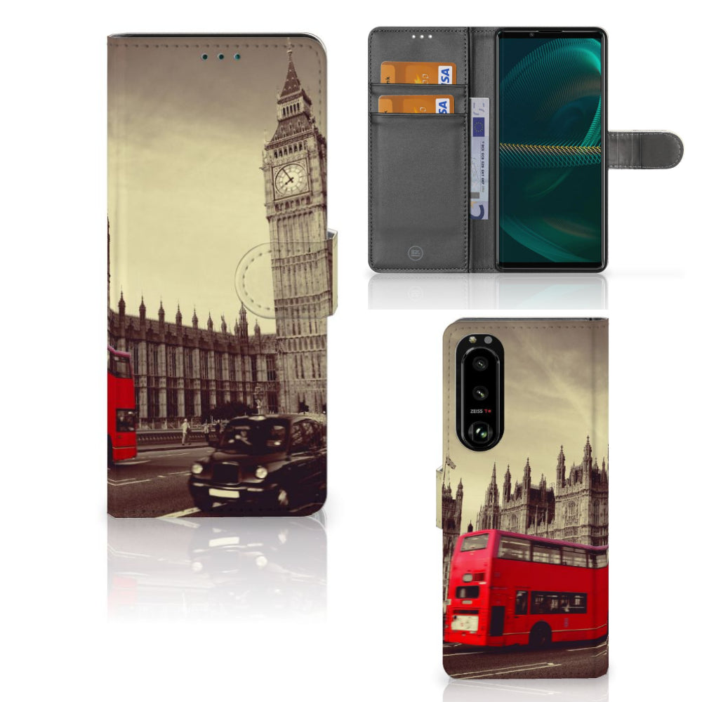 Sony Xperia 5III Flip Cover Londen