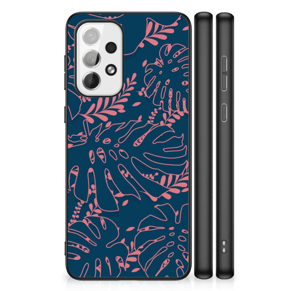 Samsung Galaxy A73 Bloemen Hoesje Palm Leaves B2C Telecom