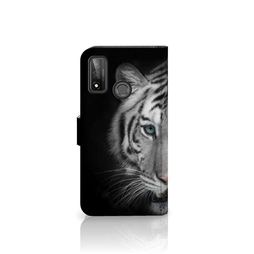 Huawei P Smart 2020 Telefoonhoesje met Pasjes Tijger