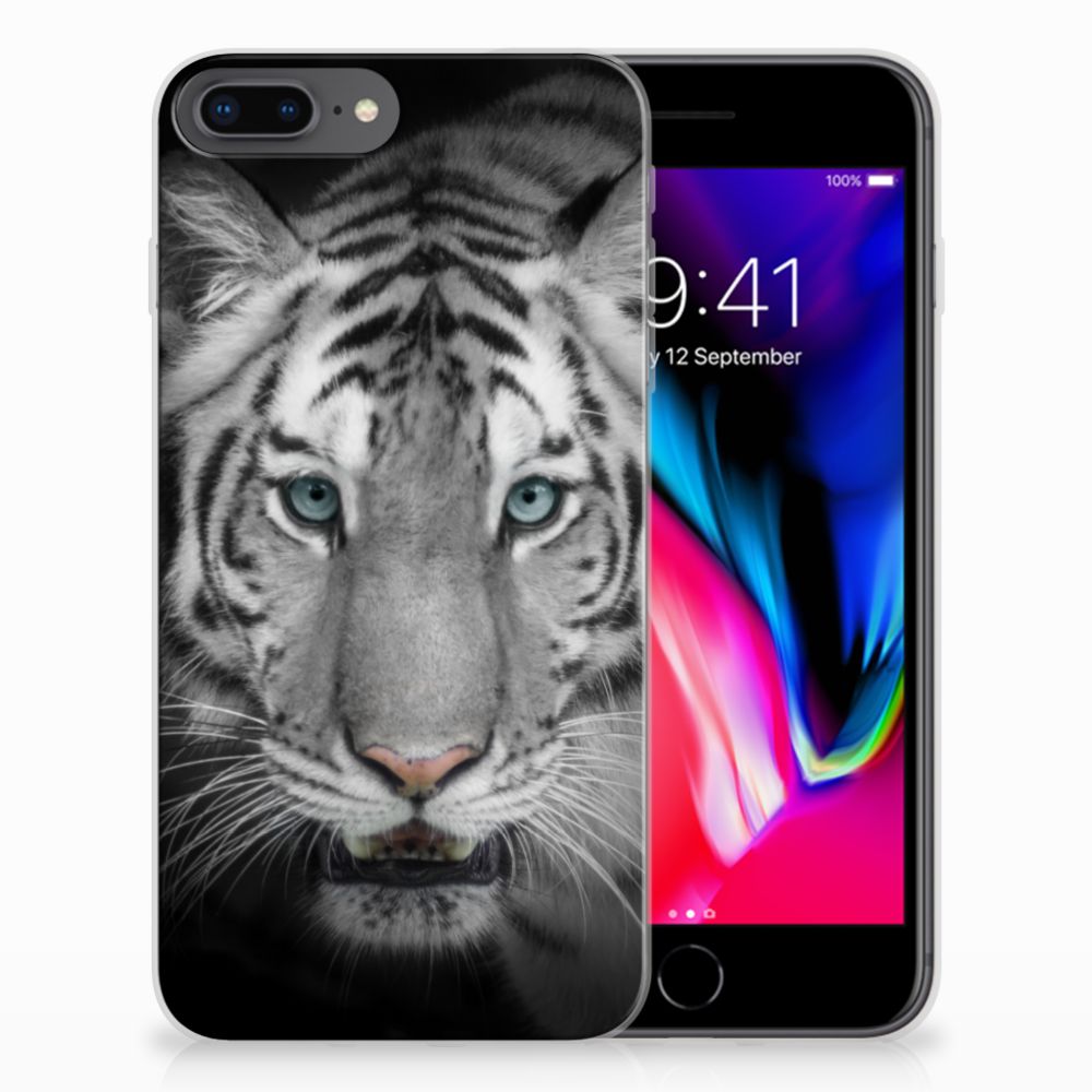 Apple iPhone 7 Plus | 8 Plus TPU Hoesje Tijger