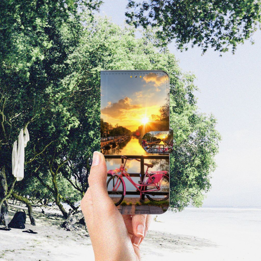 Samsung Galaxy M52 Flip Cover Amsterdamse Grachten