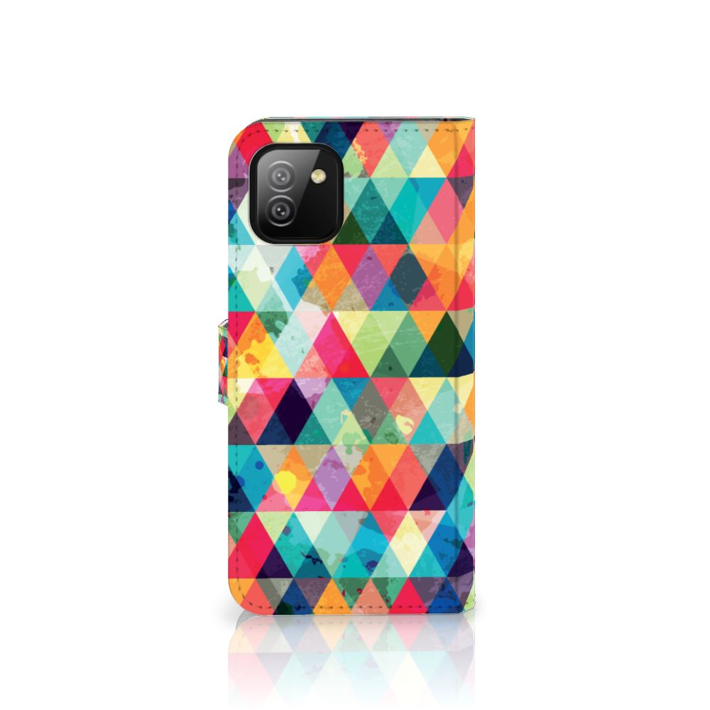 Samsung Galaxy A03 Telefoon Hoesje Geruit