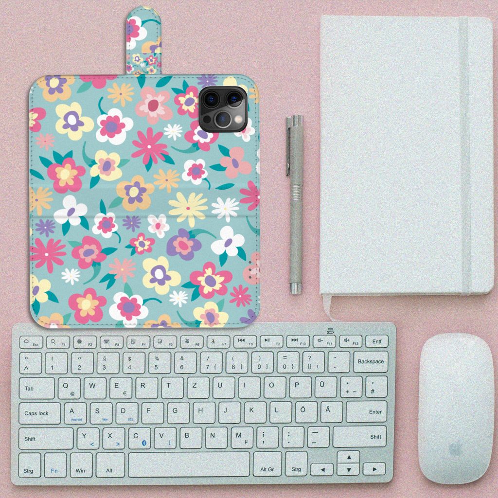 Apple iPhone 12 Pro Max Hoesje Flower Power