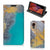 Samsung Galaxy Xcover 5 Standcase Marble Blue Gold