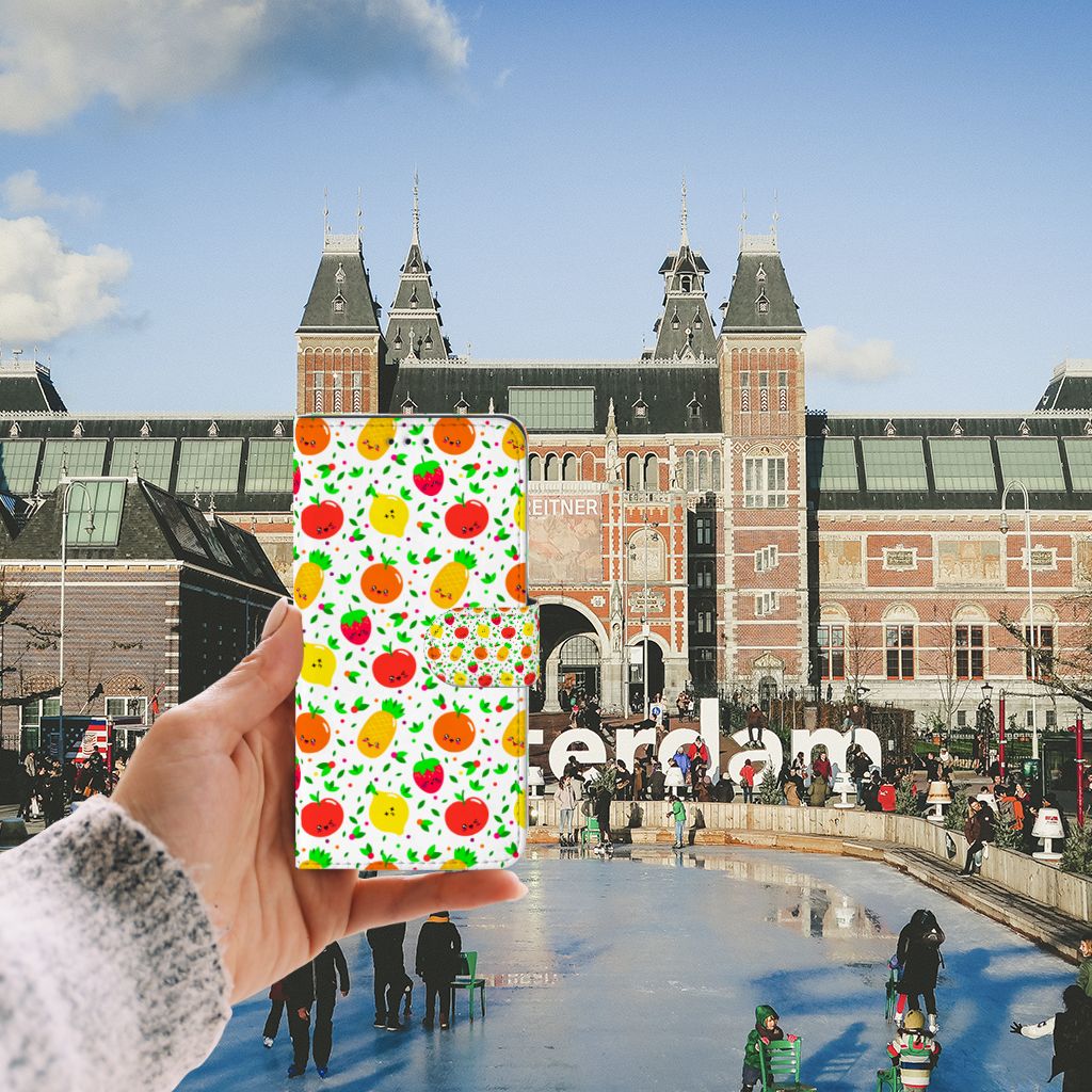 Huawei P10 Lite Book Cover Fruits