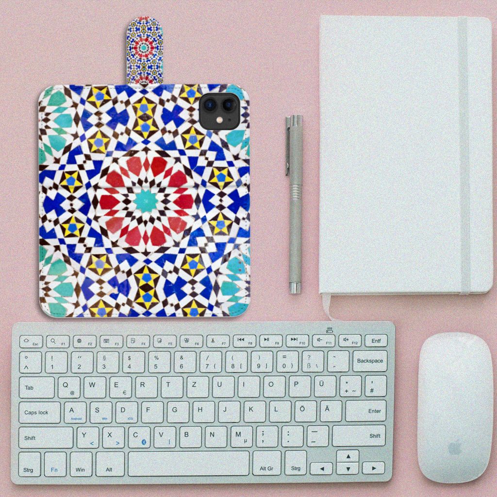 Apple iPhone 11 Bookcase Mozaïek