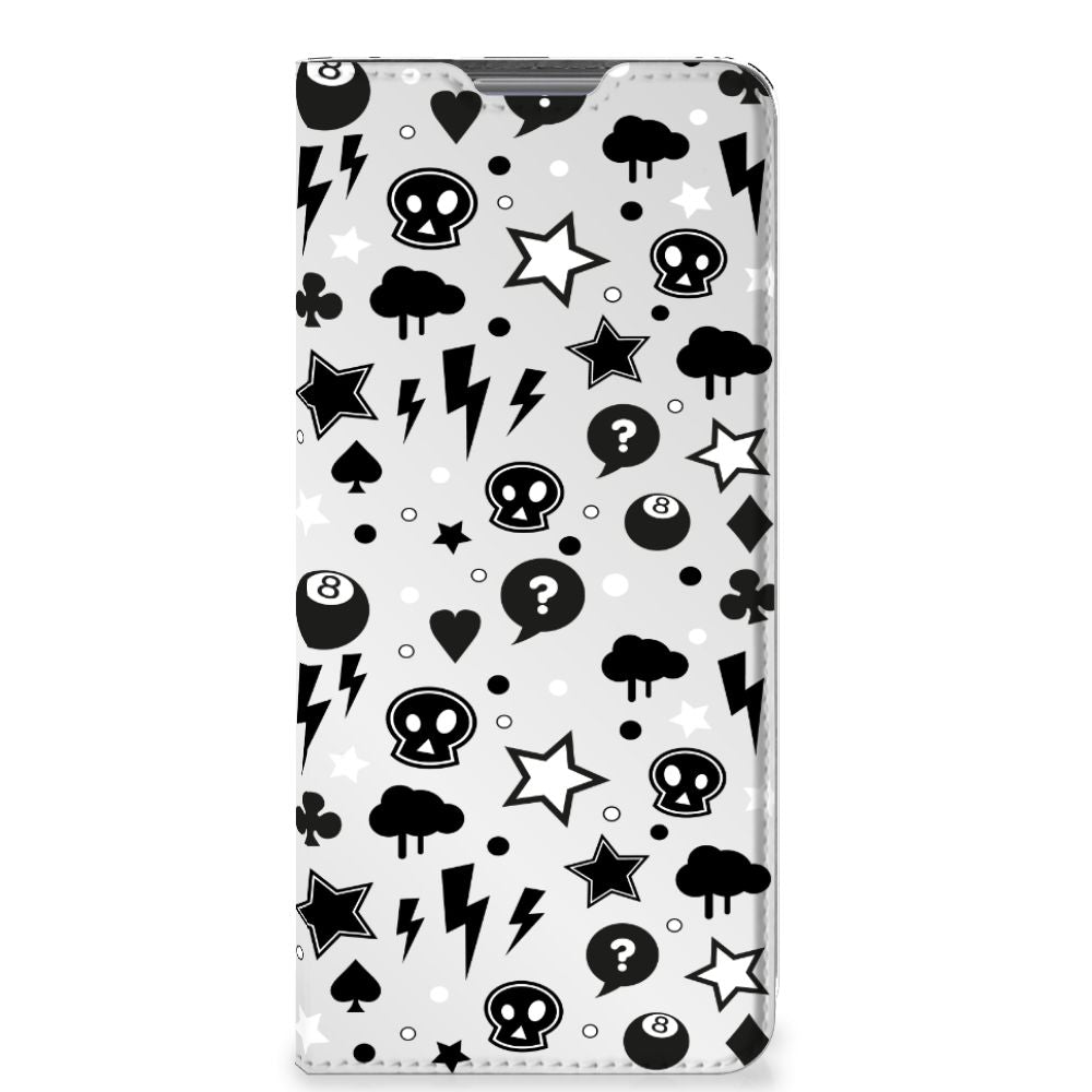 Mobiel BookCase Xiaomi 12 Pro Silver Punk - B2C Telecom
