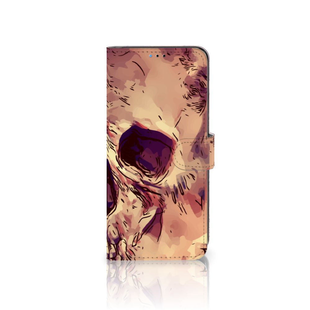 Telefoonhoesje met Naam Motorola Moto E20 | E30 | E40 Skullhead