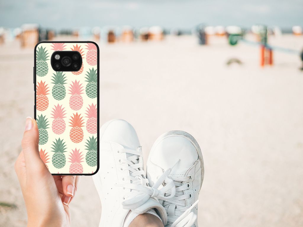 Xiaomi Poco X3 | X3 Pro Back Cover Hoesje Ananas B2C Telecom