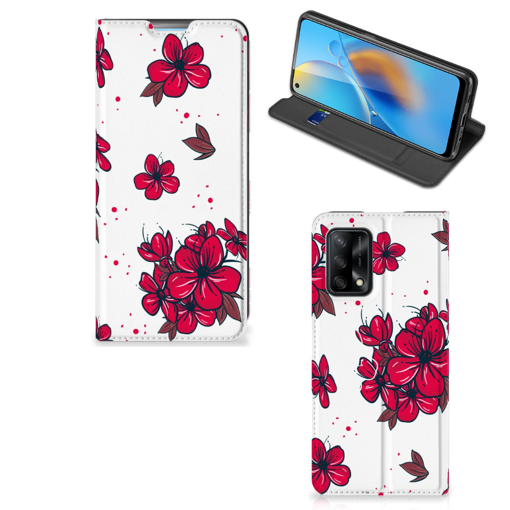 OPPO A74 4G Smart Cover Blossom Red - B2C Telecom