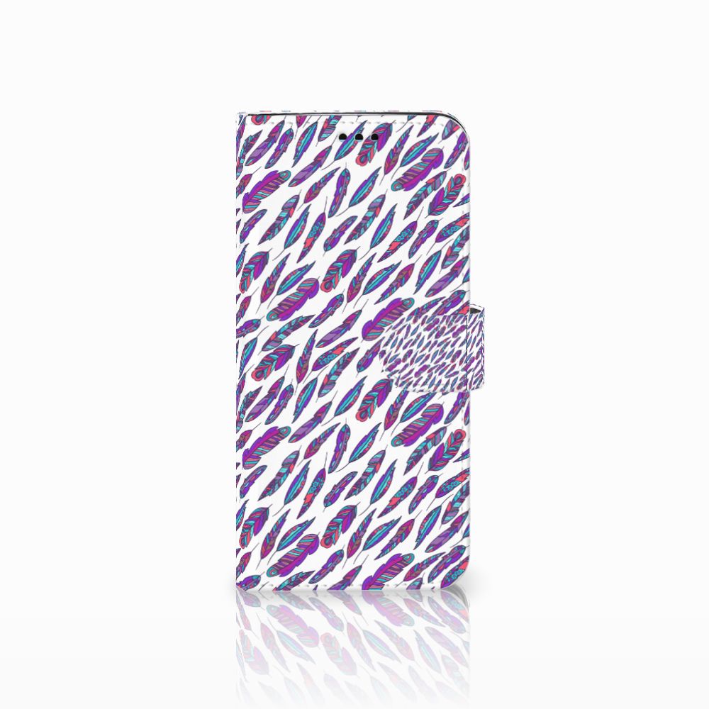 Samsung Galaxy S9 Plus Telefoon Hoesje Feathers Color