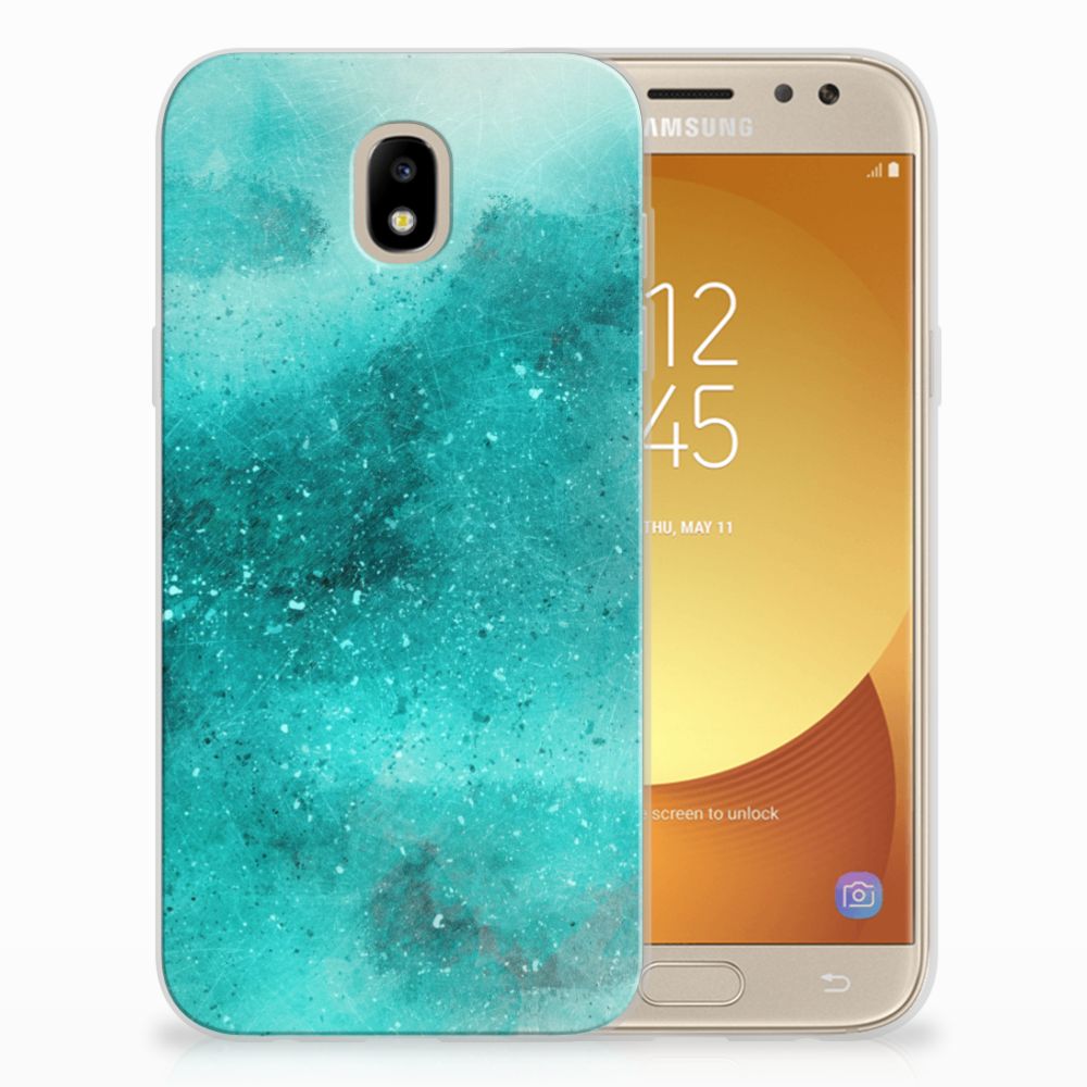 Hoesje maken Samsung Galaxy J5 2017 Painting Blue