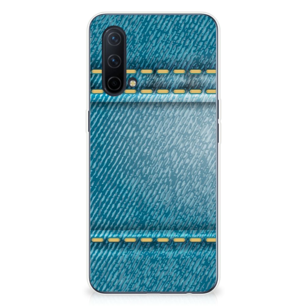 OnePlus Nord CE 5G Silicone Back Cover Jeans B2C Telecom