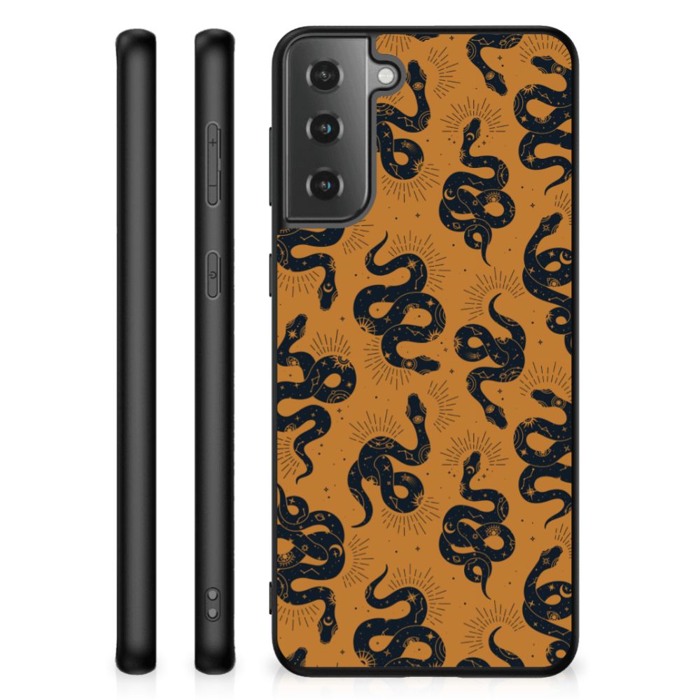 Dierenprint Telefoonhoesje voor Samsung Galaxy S21 Plus Snakes B2C Telecom