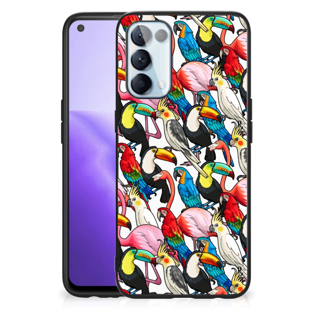 OPPO Reno5 5G | Find X3 Lite Dierenprint Telefoonhoesje Birds