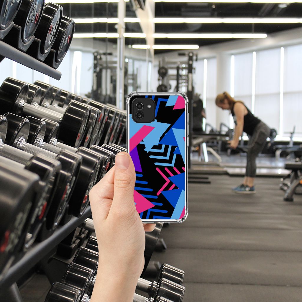 Samsung Galaxy A03 Shockproof Case Funky Triangle B2C Telecom