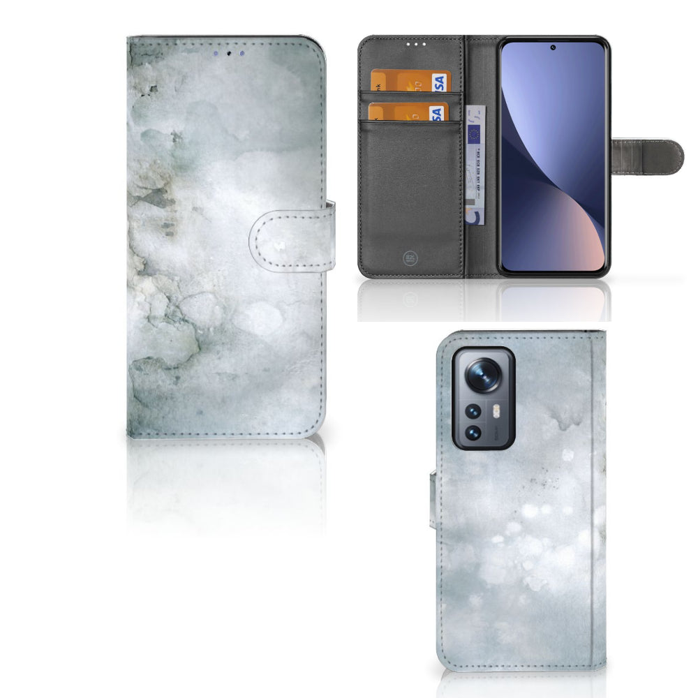 Hoesje Xiaomi 12 Pro Painting Grey