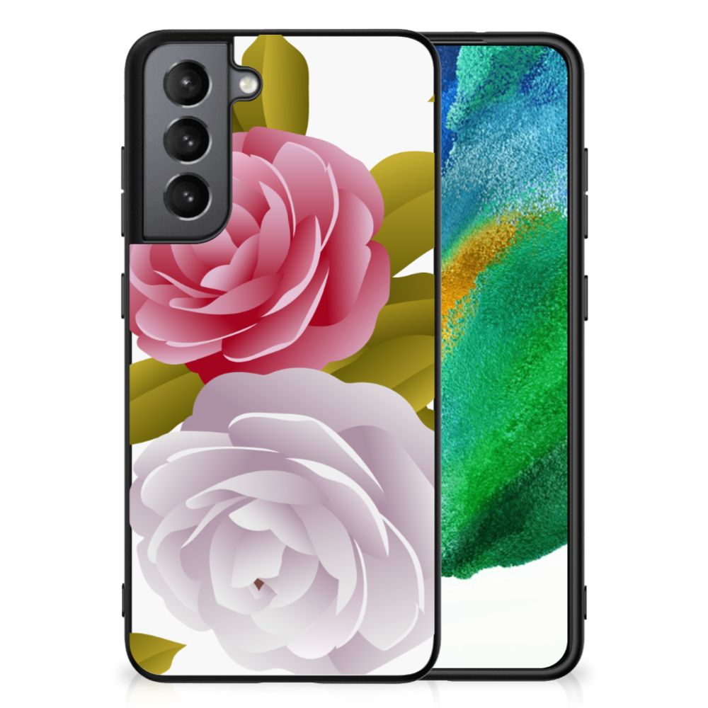 Samsung Galaxy S21FE Bloemen Hoesje Roses