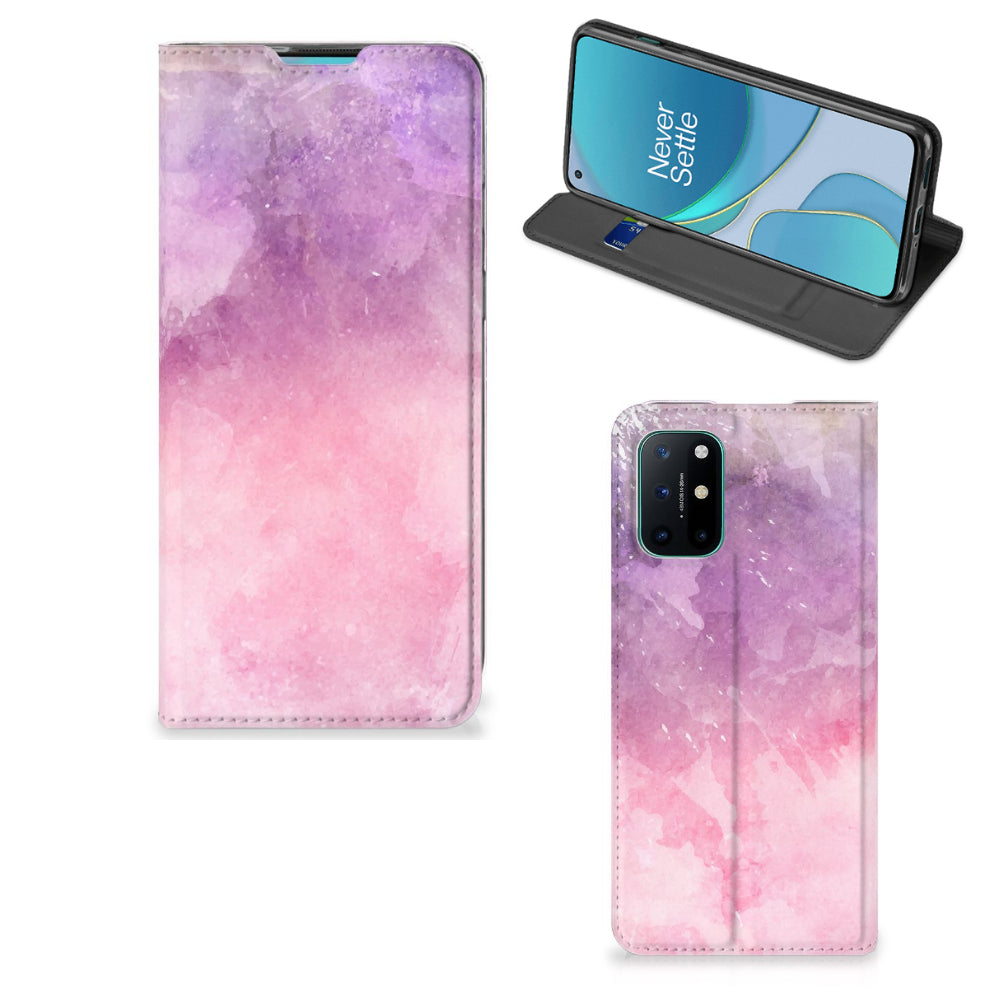 Bookcase OnePlus 8T Pink Purple Paint