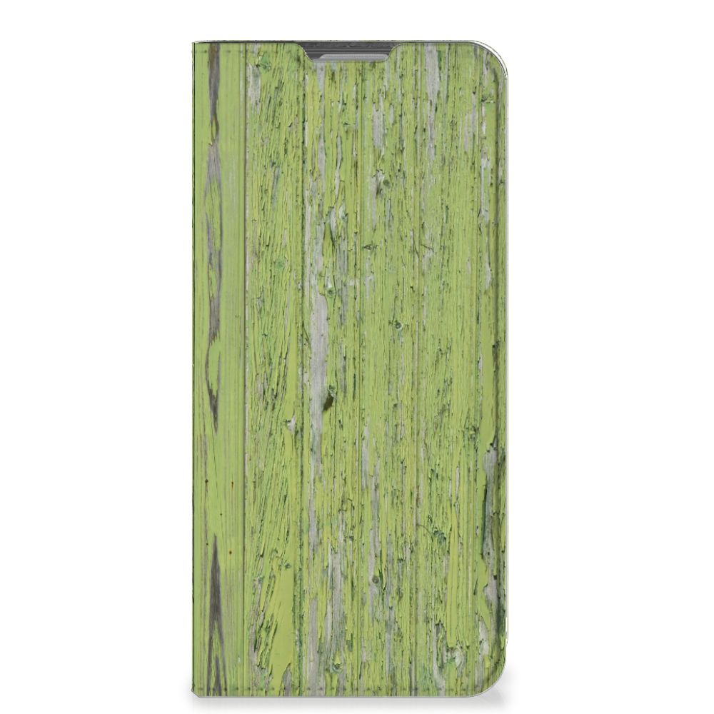 OPPO Reno8 Lite Book Wallet Case Green Wood - B2C Telecom