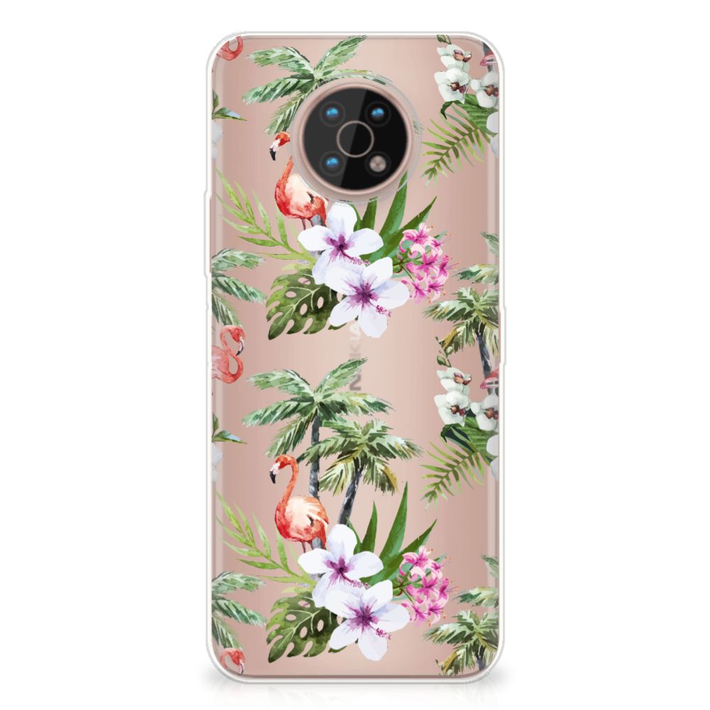 Nokia G50 TPU Hoesje Flamingo Palms B2C Telecom