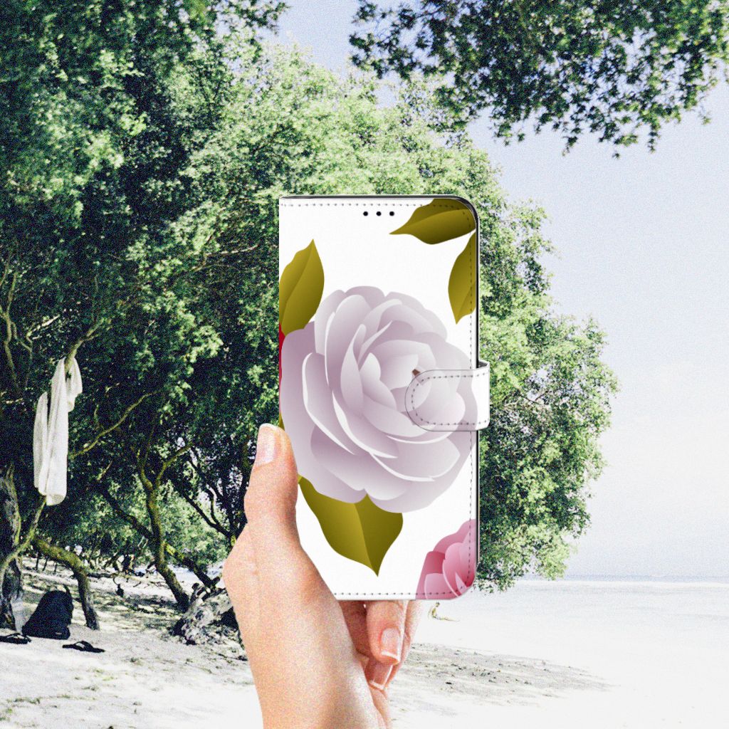 Motorola Edge 30 Pro Hoesje Roses
