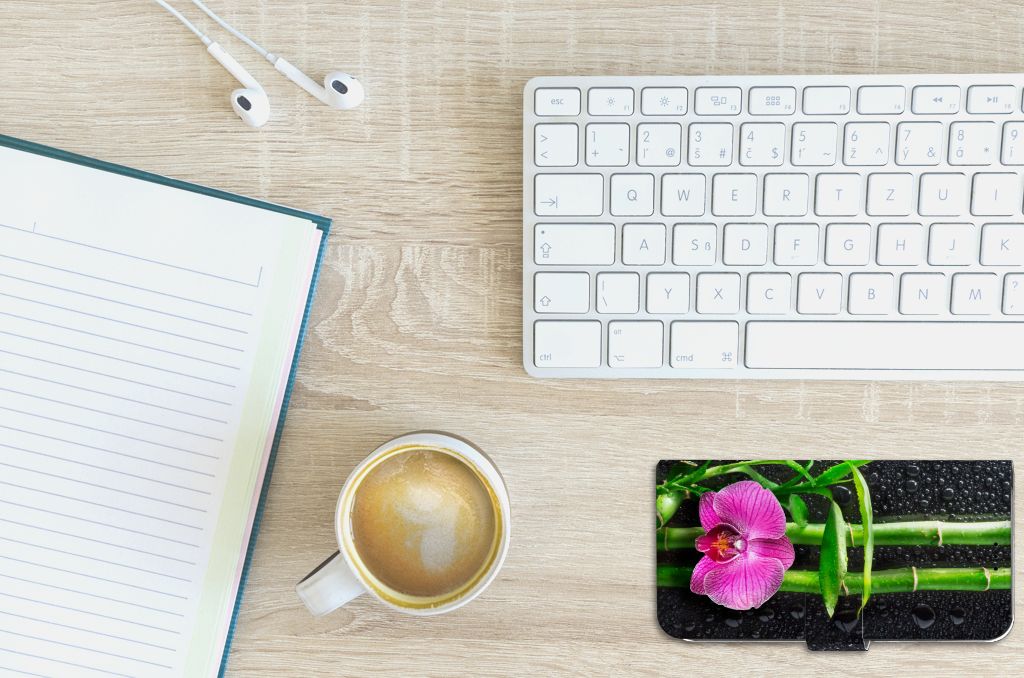 Apple iPhone Xs Max Hoesje Orchidee
